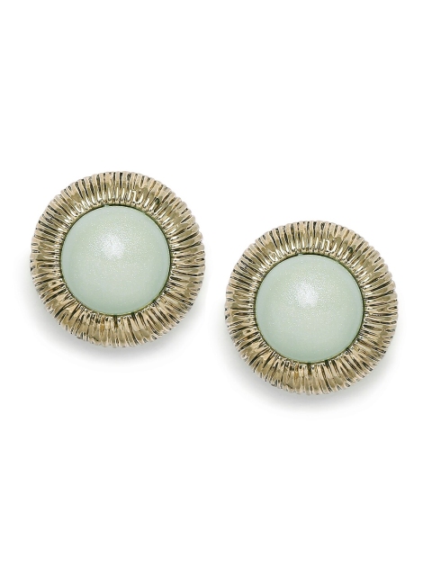 

SATCHEL Green Contemporary Studs Earrings