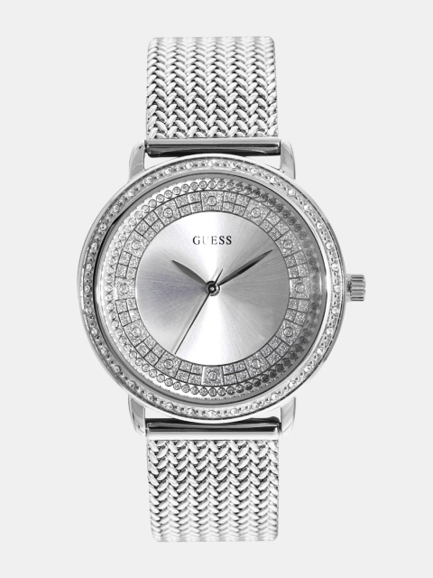 

GUESS Women Silver-Toned Analogue Watch W0836L2