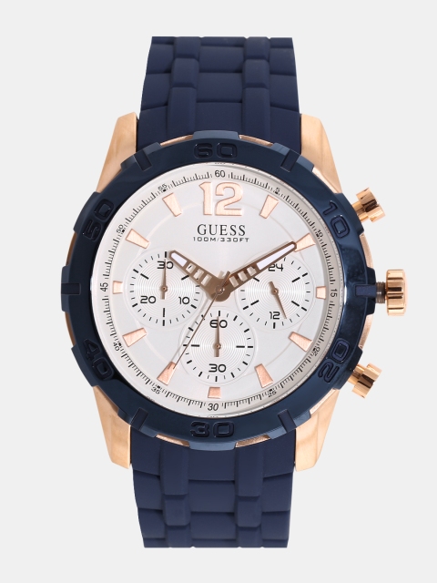 

GUESS Men White Chronograph Watch W0864G5