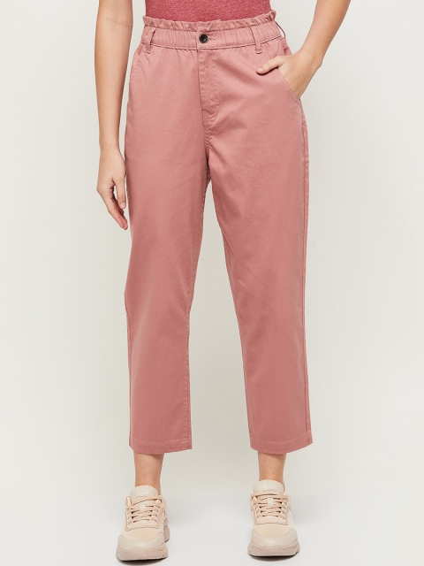 

max Women Pink Trousers