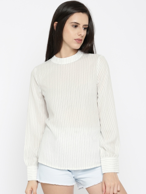 

Vero Moda White Striped Top
