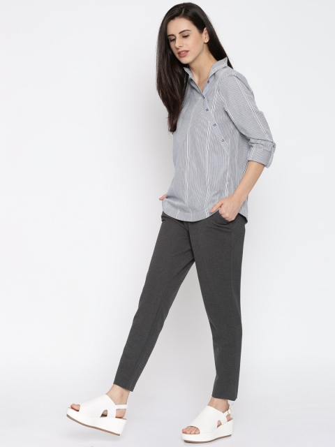 

Vero Moda Blue & White Striped Shirt Style Top