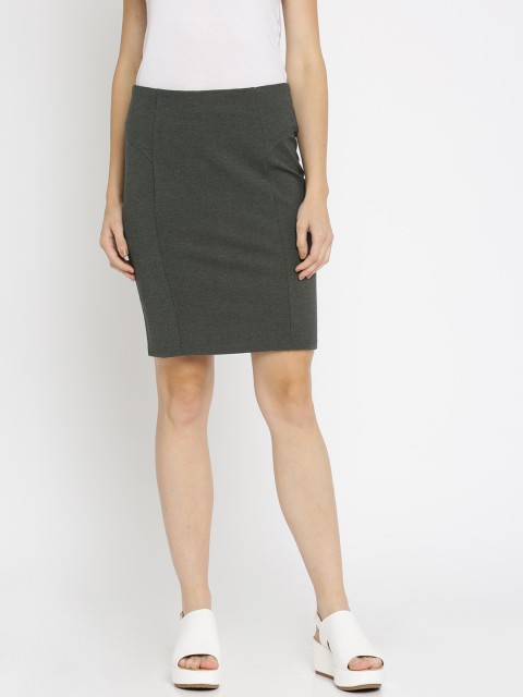 

Vero Moda Grey Pencil Skirt