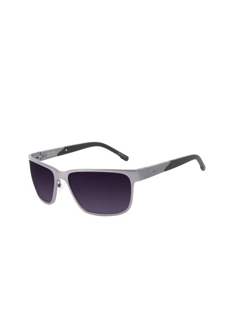 

Chilli Beans Men Purple Lens & Gunmetal-Toned Square Sunglasses with UV Protected Lens