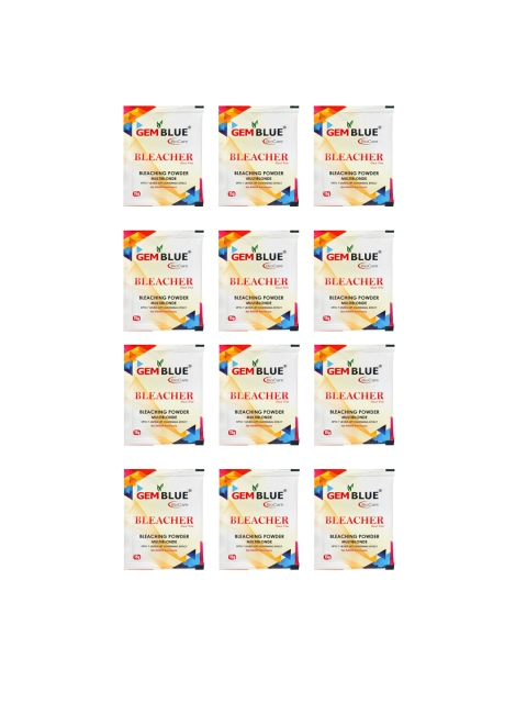 

GEMBLUE Unisex Set of 12 Hair Bleach Powder Mutlibolnd, Na