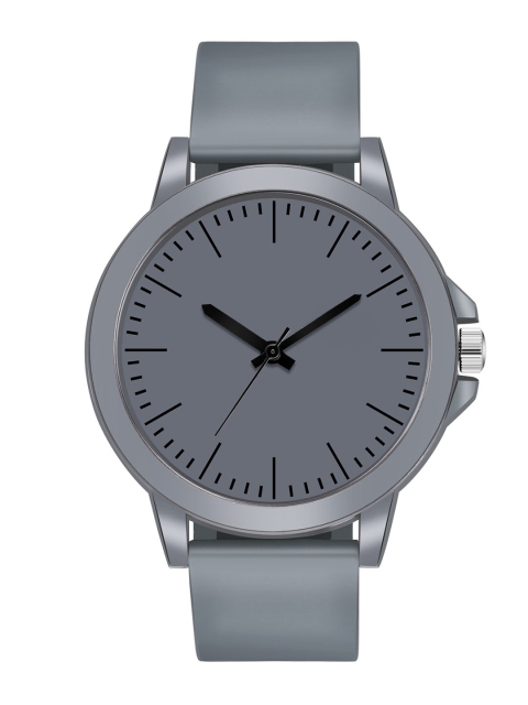 

WATCHSTAR Men Grey Dial & Grey Leather Straps Analogue Watch MT-115