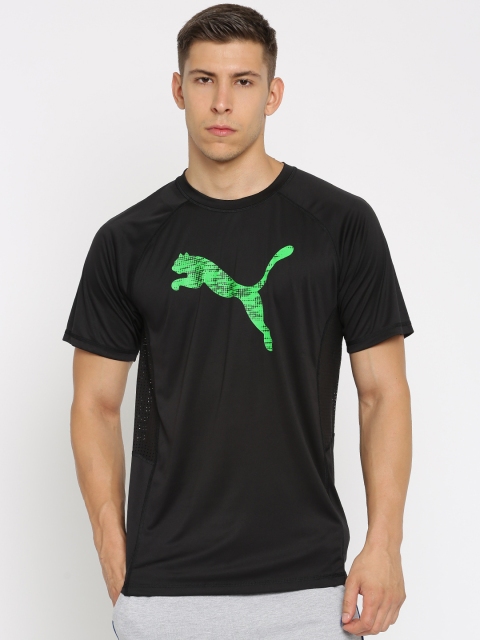 

Puma Men Black VENT Cat Printed T-shirt
