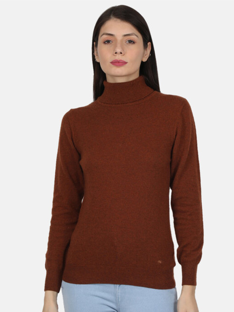 

Monte Carlo Women Brown Pullover