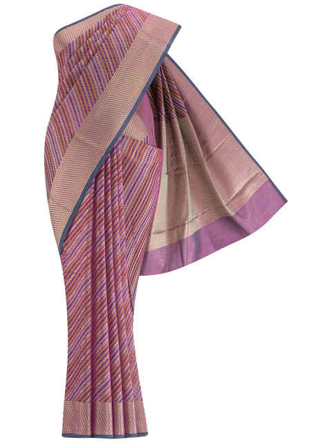 

Nalli Next Purple Woven Design Pure Cotton Saree