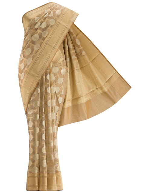 

Nalli Next Brown Woven Design Pure Cotton Saree