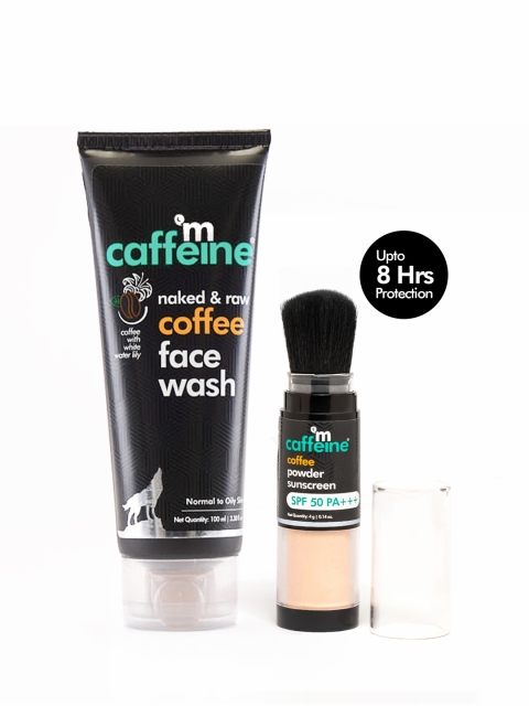 

MCaffeine Coffee Cleanse & Protect SPF 50+++ Routine, Black