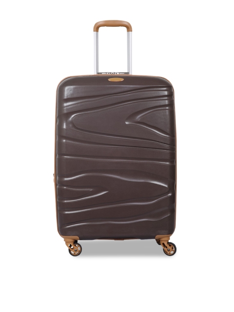 

Polo Class Brown Textured Hard Sided Cabin Trolley Bag
