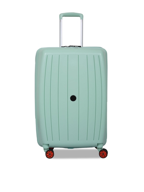 

Polo Class Light Green Solid Polypropylene Scan Cabin Trolley Bag