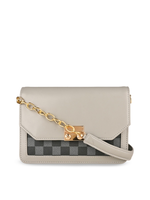 

Rocia Grey PU Shopper Sling Bag