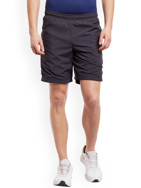 

Alcis Men Black Precison Run Solid Sports Shorts