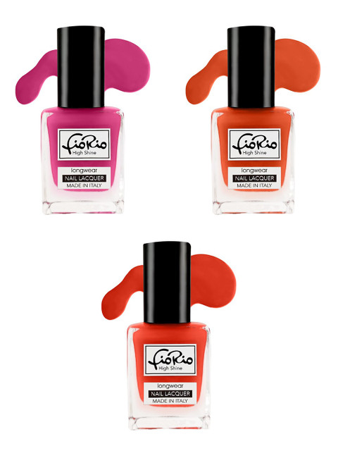 

Fiorio Set of 3 High Shine Long Lasting Nail Lacquer 11 ML, Na