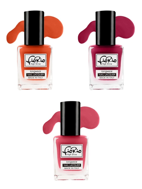 

Fiorio Set of 3 Nail polish 11ml, Na