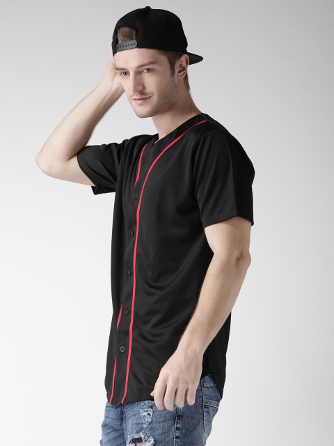 

FOREVER 21 Men Black Casual Shirt