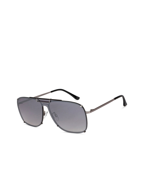 

Vincent Chase Unisex Grey Lens Square Sunglasses with UV Protected Lens