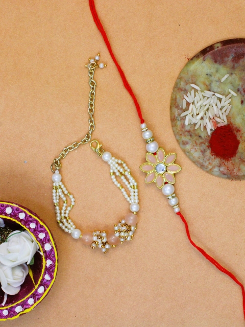 

KARATCART Men Peach Rakhi