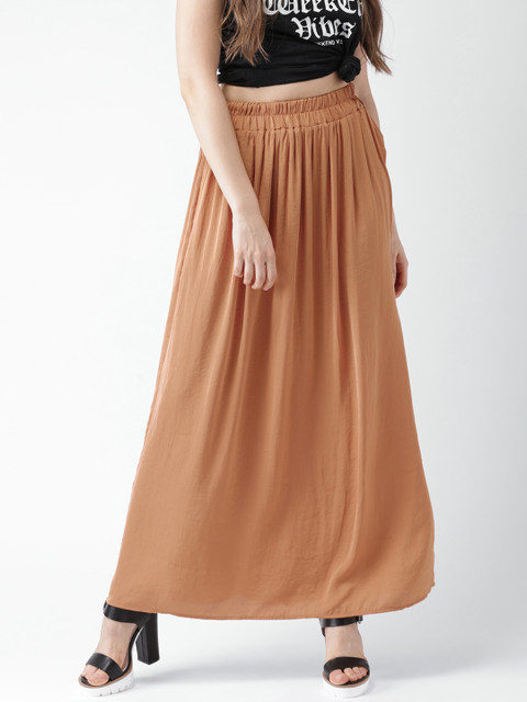 

FOREVER 21 Rust Brown Maxi Skirt