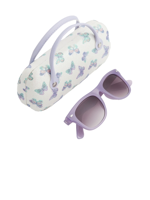 

H&M Girls Purple Sunglasses With Case