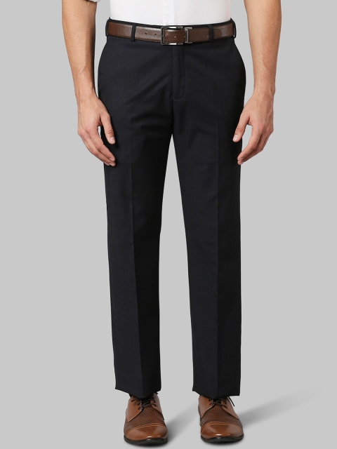 

Park Avenue Men Blue Formal Trousers