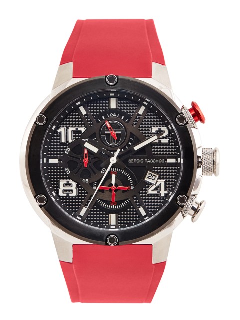 

Sergio Tacchini Men Black Analogue Watch ST.1.120.02