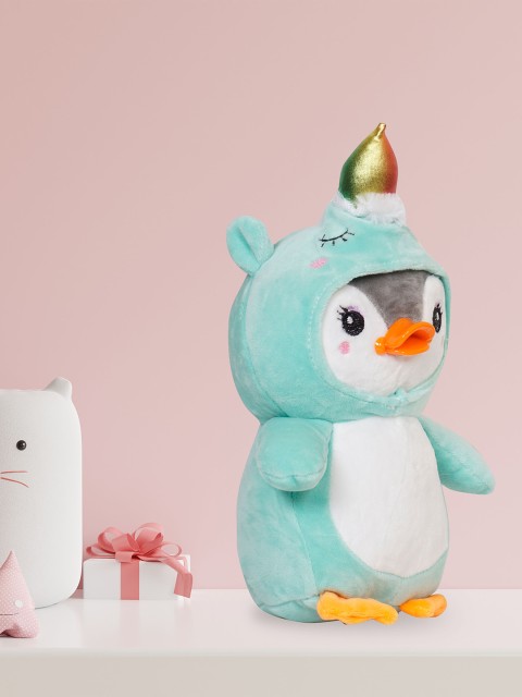 

Ultra Kids Sea Green & White Soft Penguin Toy