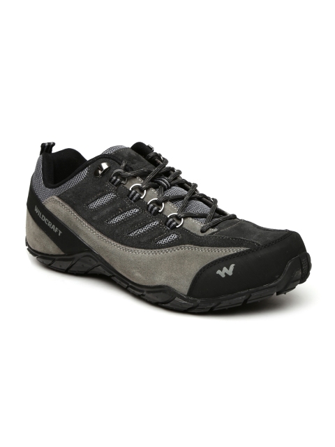 

Wildcraft Men Grey Mamba Suede Trekking Shoes