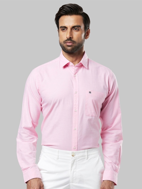 

Raymond Men Pink Slim Fit Casual Shirt