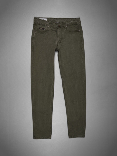

FRENCH CROWN Men Brown Slim Fit Stretchable Jeans