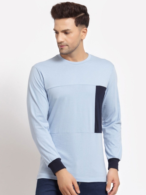 

Kalt Men Sky Blue T-shirt