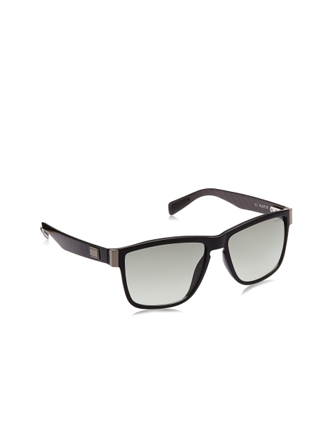 

Titan Unisex Grey Lens & Black Square Sunglasses with UV Protected Lens