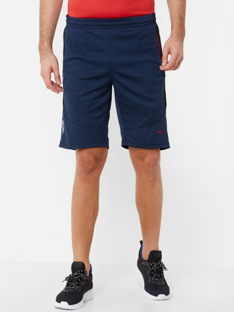 

Black Panther Men Navy Blue Running Sports Shorts