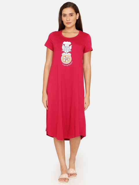 

Zivame Red Nightdress