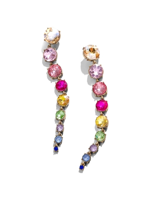 

FemNmas Multicoloured Quirky Ear Cuff Earrings, Multi