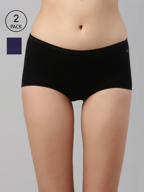 

Enamor Women Pack Of 2 Assorted Boy Shorts Briefs