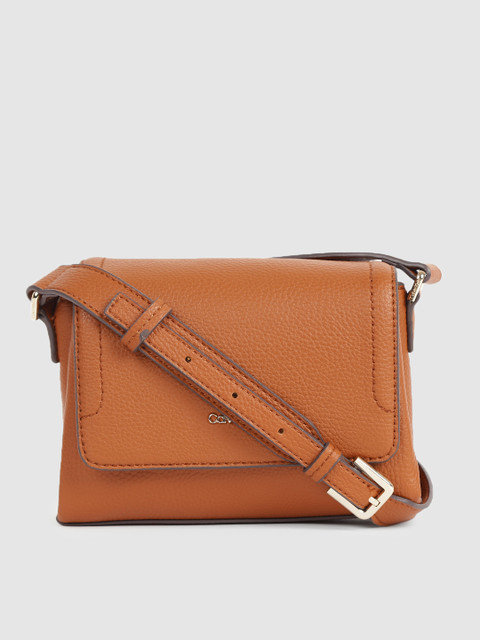 

Calvin Klein Jeans Brown Solid Sling Bag