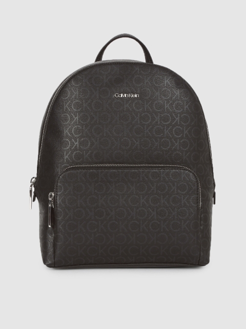 

Calvin Klein Jeans Women Black Brand Logo Backpack