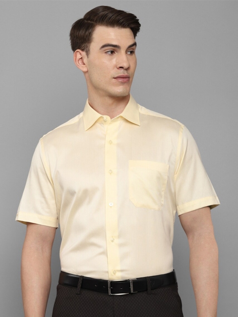 

Louis Philippe Men Yellow Casual Shirt