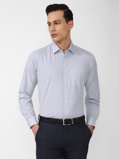 

Van Heusen Men Blue Casual Shirt