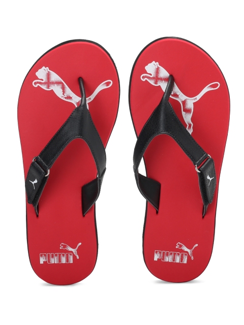 

Puma Men Red & Black Breeze 2 NG IDP Flip-Flops