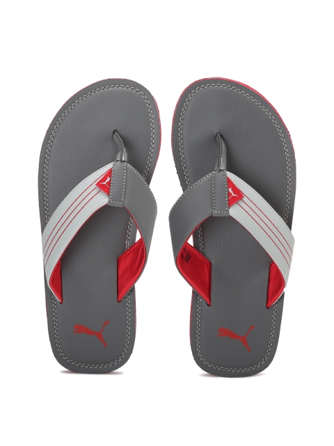 

Puma Men Grey Ketava Duo DP Flip-Flops