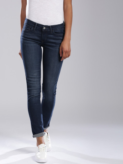 

Levis 711 Women Blue Skinny Fit Stretchable Jeans