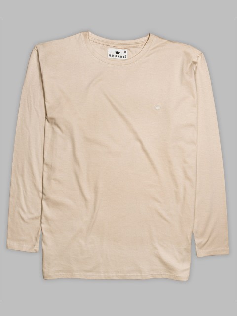 

FRENCH CROWN Men White V-Neck T-shirt