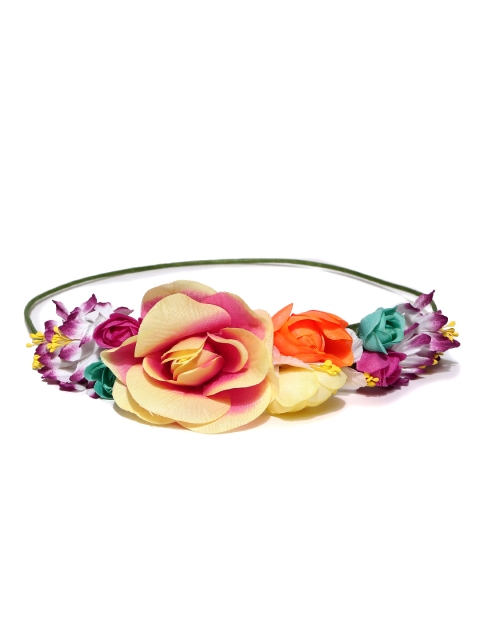 

Accessorize Multicoloured Floral Festival Mix Hair Wreath, Multi