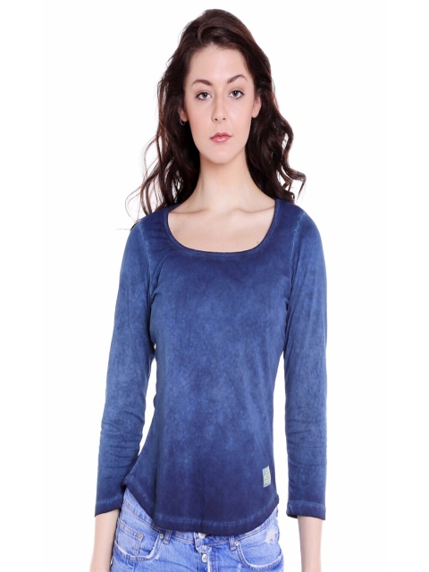 

CULT FICTION Women Blue & deep wisteria Indigo T-shirt