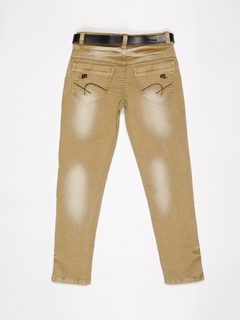 

V2 Value & Variety Boys Beige Faded Trousers