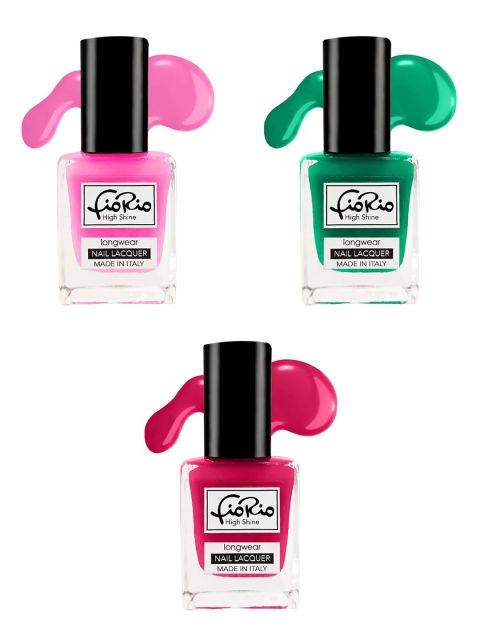 

Fiorio Set Of 3 Nail Polish, Na